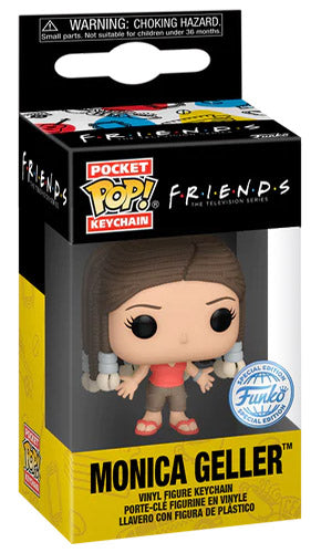 Funko Pop ! Friends - Monica Geller Vinyl Figure 4Cm Keychain Portachiavi