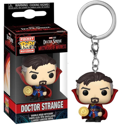 Funko Pop ! Keychain Pocket Marvel Doctor Strange (Doctor Strange) Portachiavi