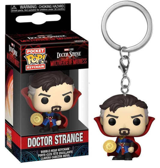 Funko Pop ! Keychain Pocket Marvel Doctor Strange (Doctor Strange) Portachiavi