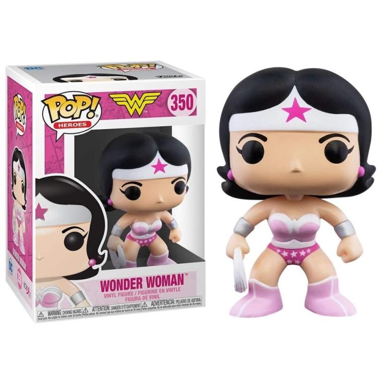 Funko Pop ! Dc Heroes Holiday - (350) Wonder Woman - Statuetta Vinyl Figure 9Cm