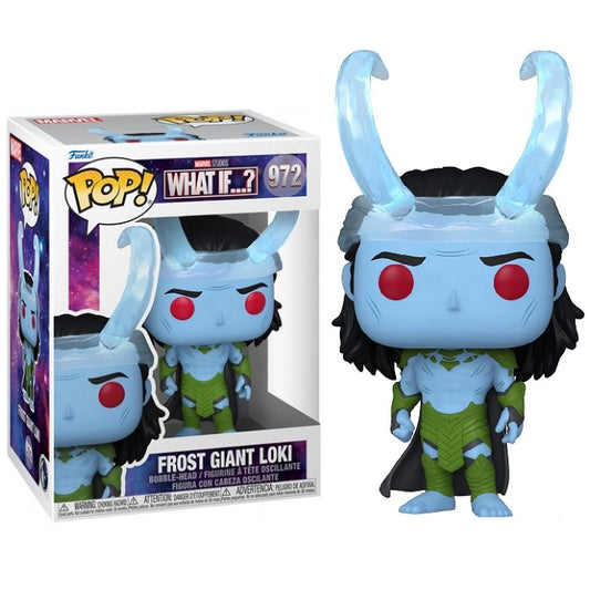 Funko Pop ! Marvel Studios What If...? - Frost Giant Loki (972) Vinyl Figure 9Cm