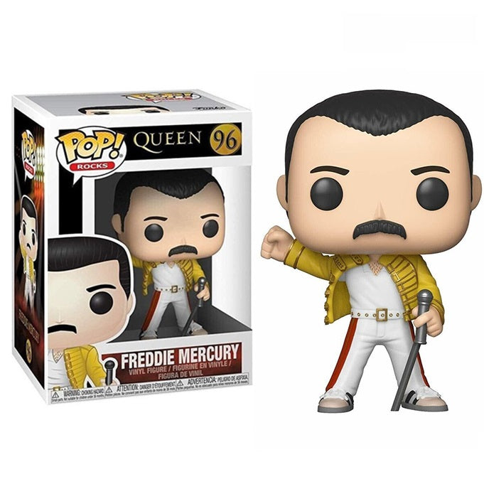 Funko Pop ! Rocks Queen - (96) Freddie Mercury At Wembley Live 1986 Figure Vinyl