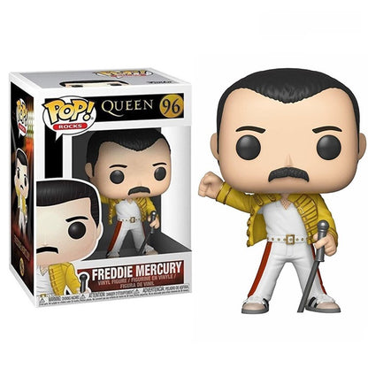 Funko Pop ! Rocks Queen - (96) Freddie Mercury At Wembley Live 1986 Figure Vinyl
