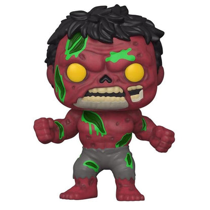 Funko Pop ! Marvel Zombies - Red Hulk - (790) Statuetta Pop Vinyl Figure  9Cm