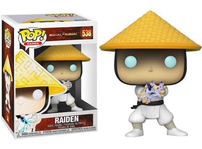 Funko Pop Mortal Kombat 538 - Raiden Vinyl Action Figure Statuetta Collezione