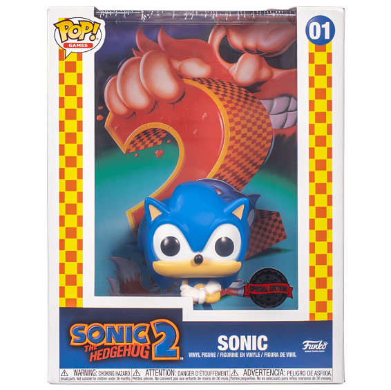 Funko Pop ! Games Sonic 2 The Hedgehog - (01) Special Edition Sega Mega Drive