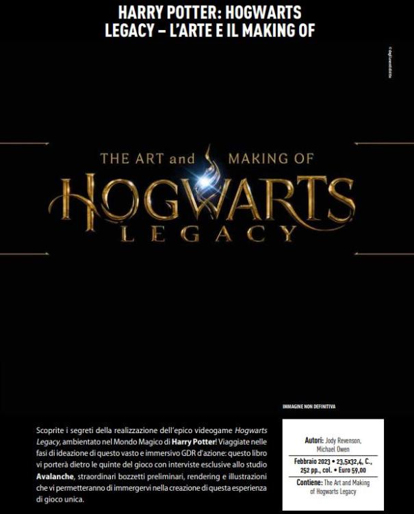 Hogwarts Legacy L'Arte E Making Of Videogioco Harry Potter Guida Ufficiale Gioco