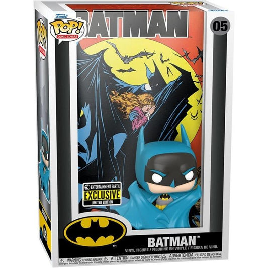 Funko Pop ! Comic Covers Dc Comics (05) Batman (Exclusive) Vinyl Figure Movie