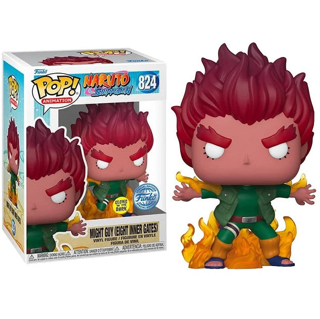 Funko Pop ! Animation Naruto Shippuden (824) - Might Guy Eight Inner Gates Gitd