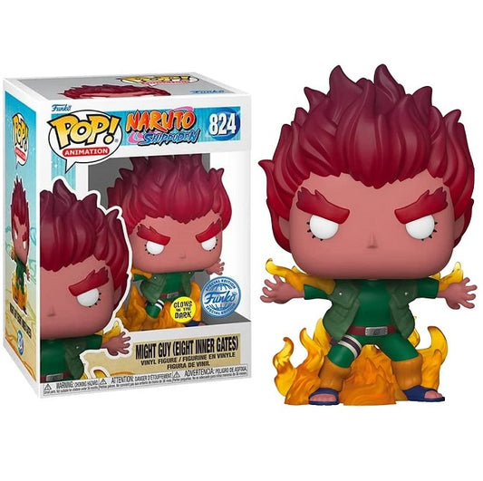 Funko Pop ! Animation Naruto Shippuden (824) - Might Guy Eight Inner Gates Gitd