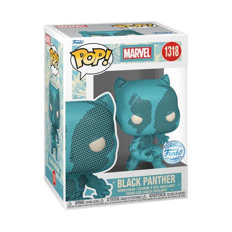 Funko Pop ! Marvel -  Black Panther (1318) Special Edition Vynil Figure 9Cm