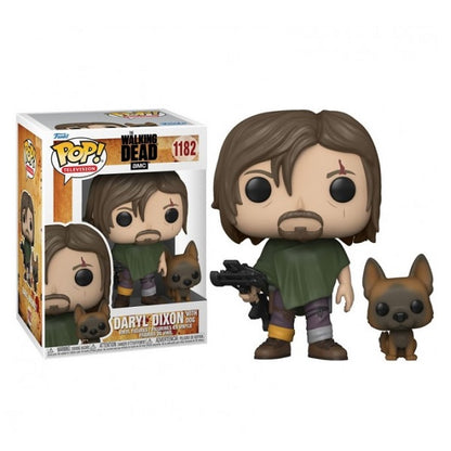 Funko Pop Television The Walking Dead 1182 Carol Darly Dixon With Dog Vinyl Amc