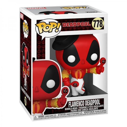 Funko Pop Marvel Deadpool 30Th 778 - Flamenco Deadpool Special Edition Sigillato