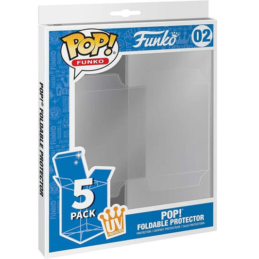 Funko Pop Protector 5 Pack Foldable Protezione Pellicola Antigraffio Scatola