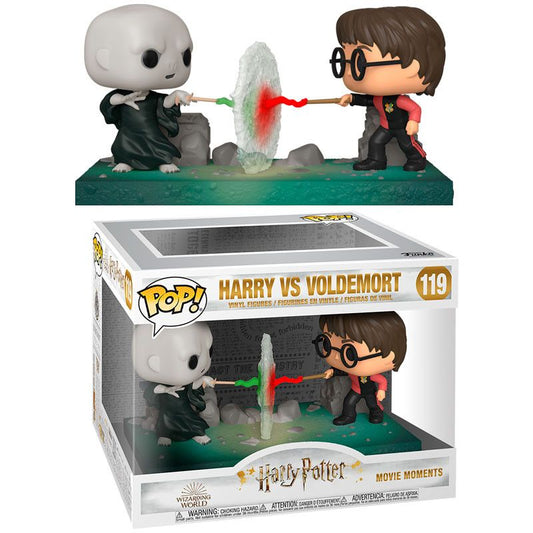 Funko Pop ! Harry Potter - (119) Harry Vs Voldemort Movie Moments 25Cm
