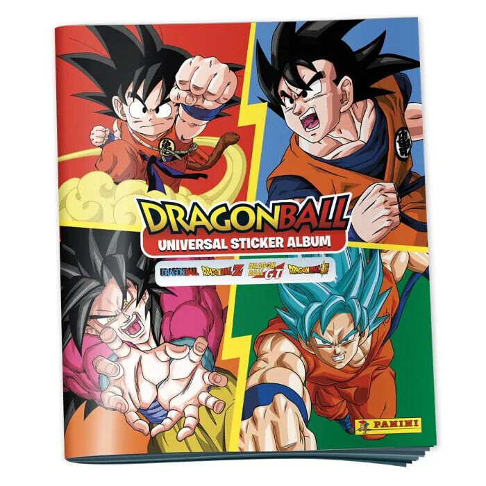 Panini Stickers Dragon Ball Universal Album Starter Pack + 5 Bustine Figurine