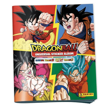 Panini Stickers Dragon Ball Universal Album Starter Pack + 5 Bustine Figurine