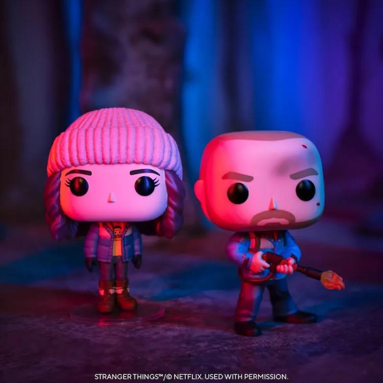 Funko Pop Tv Netflix Stranger Things S4 - Hopper And Joyce (1253/1254) Exclusive