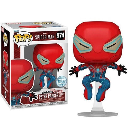 Funko Pop ! Marvel Gameverse Spider-Man 2 - (974) Peter Parker Velocity Suit Exm