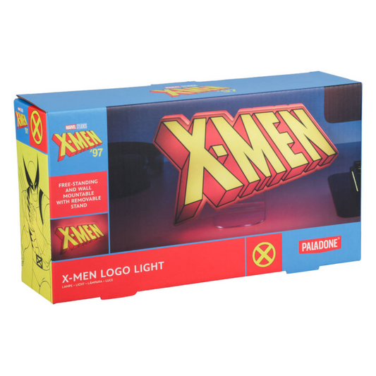 Paladone Lampada Marvel XmenLogo Light Led Luce Illuminazione Tavolo Parete