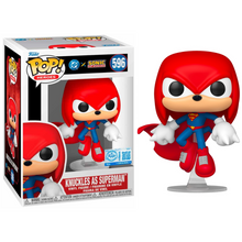 Funko Pop ! Heroes DC X Sonic the Hedgehog - (596) Knuckles As Superman 9cm