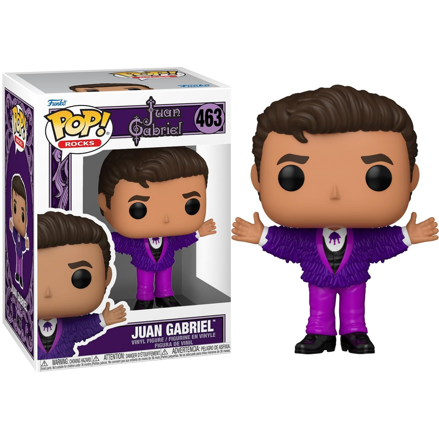 Funko Pop ! Rocks - Juan Gabriel (463) Juan Gabriel Vinyl Figure 9cm