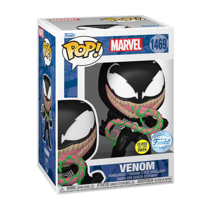 Funko Pop ! Marvel (1469) Venom Glow In The Dark Vinyl Figure 9cm
