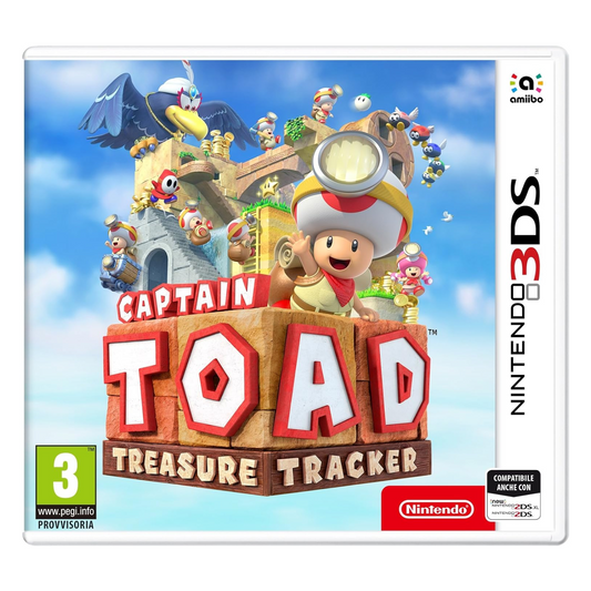 Captain Toad Treasure Tracker Nintendo 3DS Nuovo Sigillato ITA