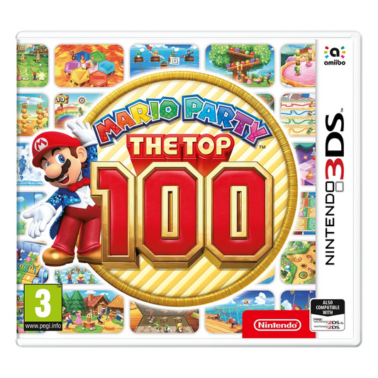 Mario Party The Top 100 Nintendo 3DS Nuovo Sigillato ITA