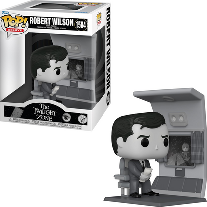 Funko Pop ! Deluxe - The Twilight Zone (1584) Robert Wilson Vynil Figure 9cm