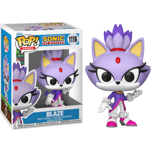 Funko Pop ! Games - Sonic (1116) Blaze Vinyl Figure 9cm (Preordine)