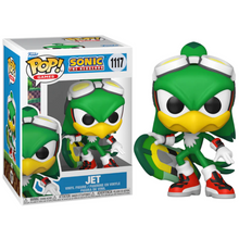 Funko Pop ! Games - Sonic (1117) Jet Vinyl Figure 9cm Collezione Nuovo Vinile