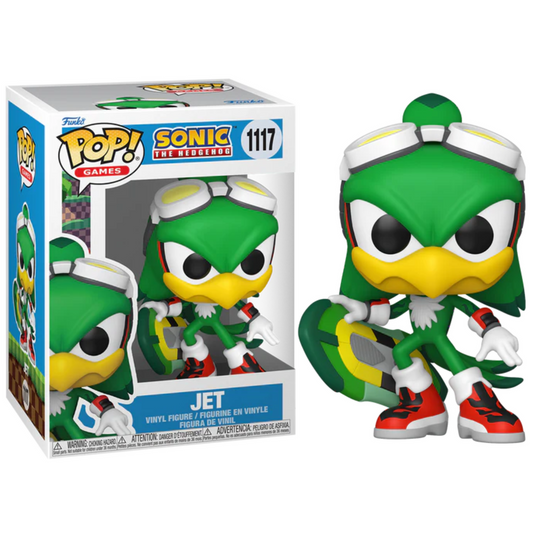 Funko Pop ! Games - Sonic (1117) Jet Vinyl Figure 9cm (Preordine)
