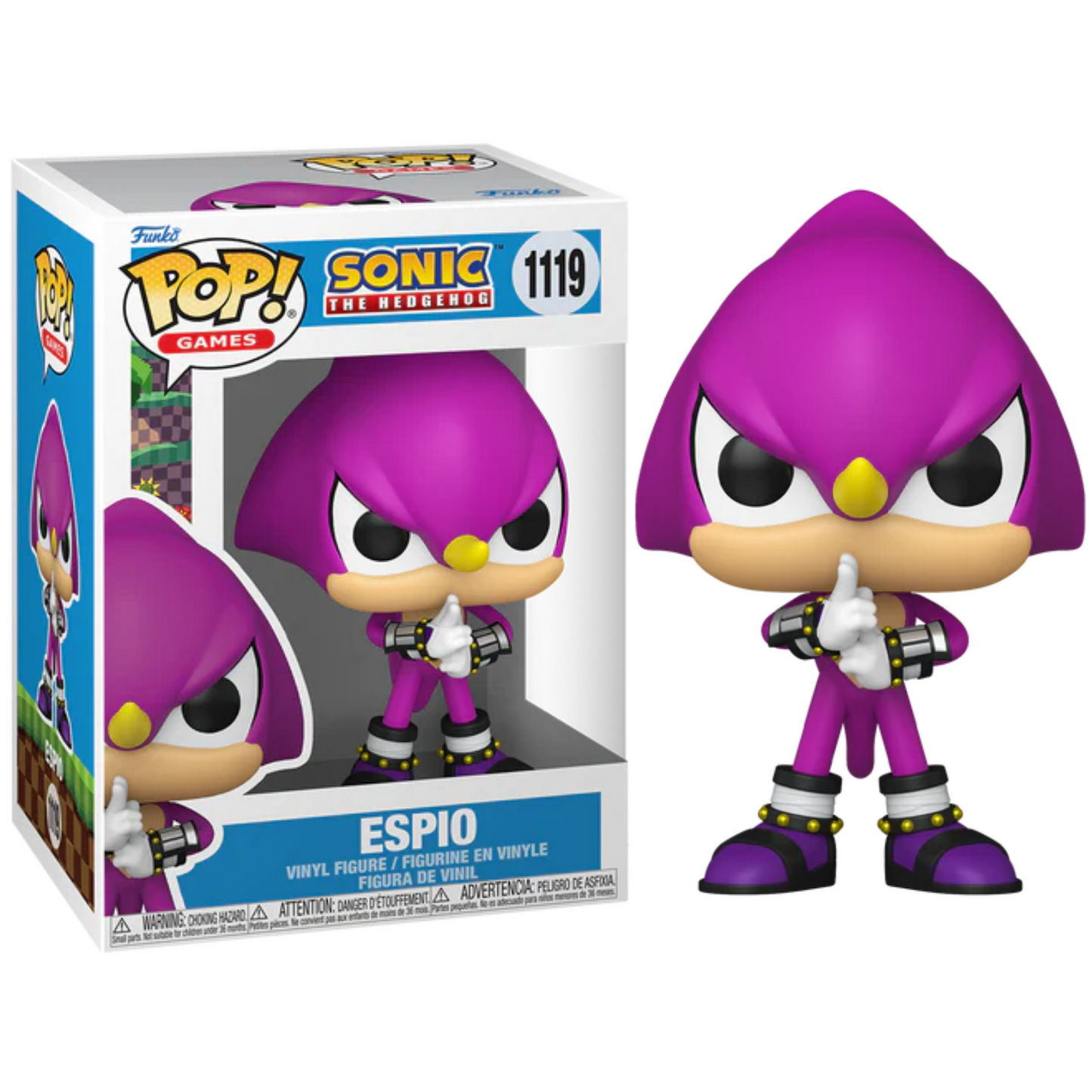 Funko Pop ! Games - Sonic (1119) Espio Vinyl Figure 9cm (Preordine)