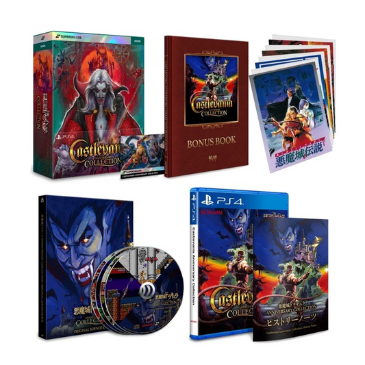 Castlevania Anniversary Collection Superdeluxe Edition PS4 Nuovo Sigillato