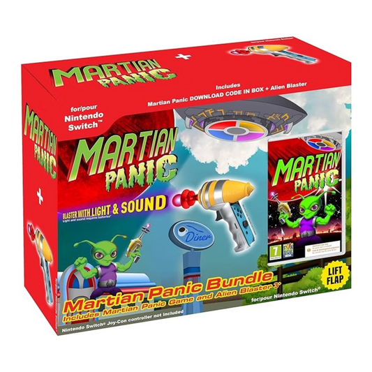 Martian Panic Bundle Gioco + Alien Blaster Videogioco EU Multilingua Ita