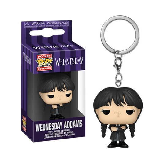 Funko Key ! Wednesday  Funko Wednesday Addams Portachiavi Keychain