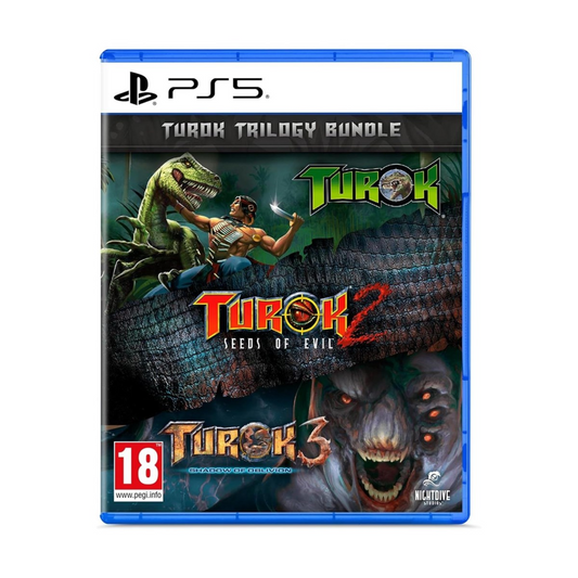 Turok Trilogy Bundle PS5 Videogioco Playstation 5 EU Multilingua Ita (Prevendita)