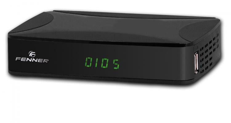 Fenner Decoder Digitale Terrestre Full Hd Dvb-T2/Hevc Usb 2.0 Hdmi Led Fn-Gx1