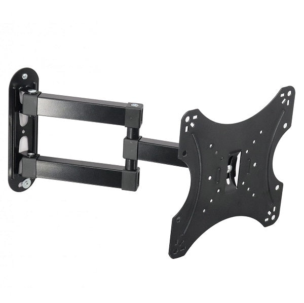 Fenner Tech Staffa Tv 14"-42" Full Motion Extra Slim 20Kg Braccio Snodabile Led