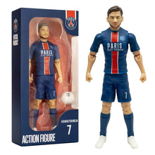 Sockers - Paris Saint-Germain (Kvaratskhelia) PSG Action Figure Football/Calcio Statuetta da Collezione 20cm