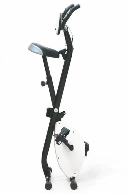 Fitlover Cyclette Richiudibile Pedali Palestra Bicicletta Fitness Pieghevole