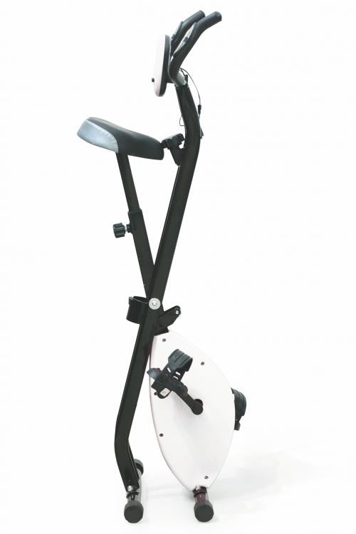 Fitlover Cyclette Richiudibile Pedali Palestra Bicicletta Fitness Pieghevole