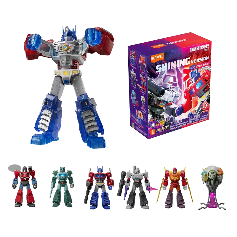 Blokees - Transformers - Model Kit - Shining Version 05 - Eternal Rivalry (Box Intero) - Action Figure 71125