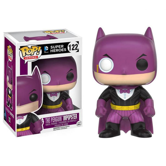 Funko Pop ! Heroes - (122) The Penguin Impopster Super Heroes Figure Vinyl 9Cm