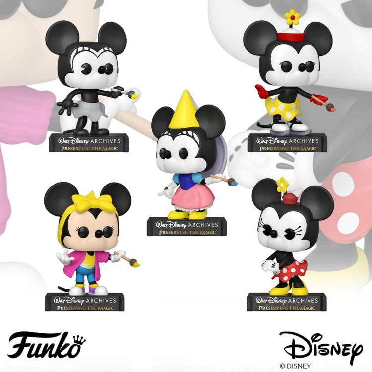 Funko Pop Disney: Archives Minnie Mouse - Minnie Mouse 5 Pack (Exclusive) 9Cm