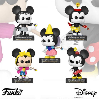 Funko Pop Disney: Archives Minnie Mouse - Minnie Mouse 5 Pack (Exclusive) 9Cm