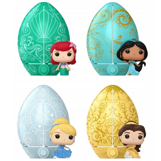 Funko Pop ! Eggs 1Pz Figure Mini Assortimento Disney Princess Uovo Di Pasqua