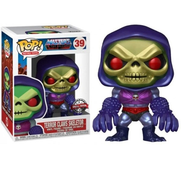 Funko Pop ! Television Masters Of The Universe (39) Terror Claws Skeletor Figure
