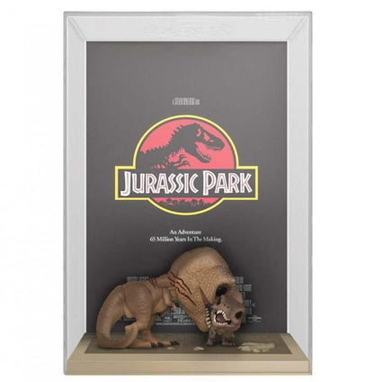 Funko Pop! Movie Poster 03 Jurassic Park Tyrannosaurus Rex E Velociraptor Vinyl